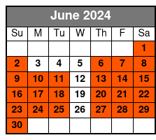 Clear Canoeing at Silver Springs June Schedule