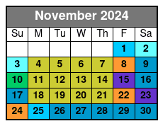 SeaWorld, FL November Schedule