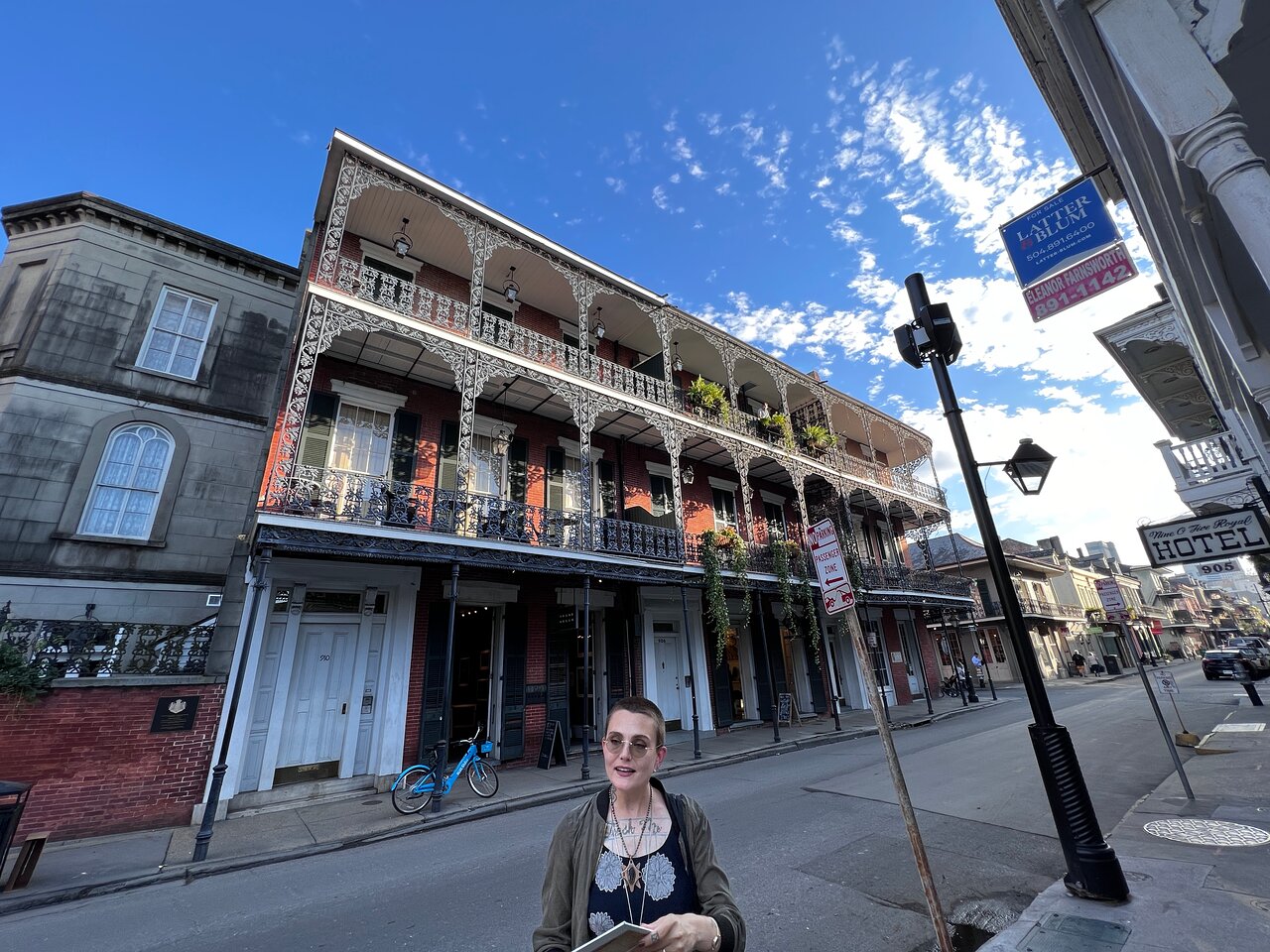 French Quarter in New Orleans, LA