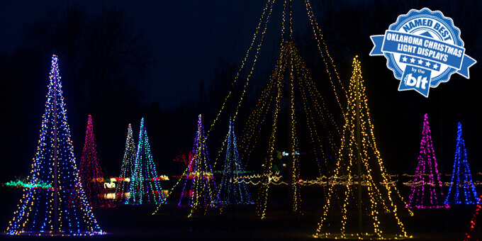 holiday light tours tulsa