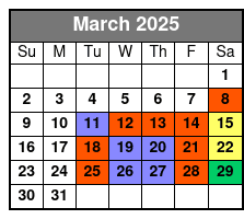 David at Sight & Sound Theatres Branson Preferred Seating March Schedule