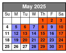 SIX May Schedule