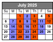 SIX July Schedule