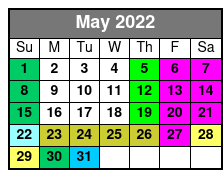 Busch Gardens Single Day Ticket May Schedule