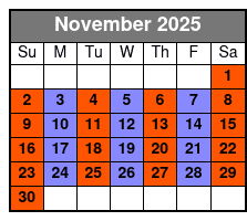 Kennedy Space Center Tours November Schedule