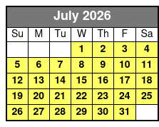 Kennedy Space Center Tours July Schedule