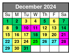 The Orlando Eye December Schedule