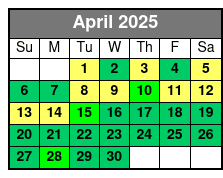 The Orlando Eye April Schedule