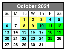 Crisis at 1600 October Schedule