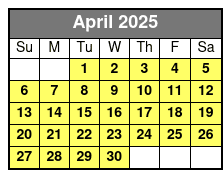 New Orleans Garden District Tour April Schedule