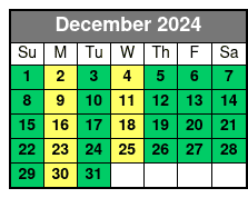 Highlights Tour December Schedule