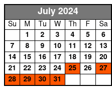 3:00pm July Schedule