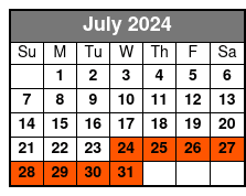 Dinner Transport for 2 July Schedule