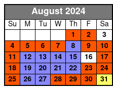 Paddle Pub Daytona Beach August Schedule