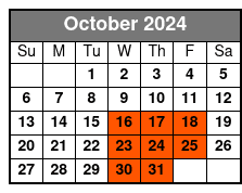 Daufuskie Island Round Trip Ferry October Schedule