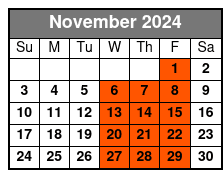 Daufuskie Island Round Trip Ferry November Schedule