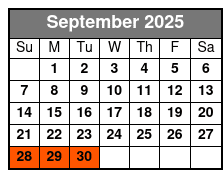 Wave 3 September Schedule