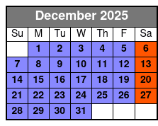 Fort Lauderdale Kayak Rental December Schedule