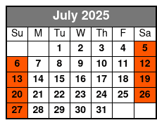 B Square Burgers Meeting Point July Schedule