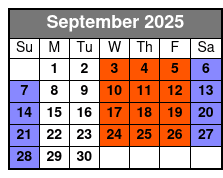 B Square Burgers Meeting Point September Schedule