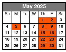 Riverside Hotel Meeting Point May Schedule