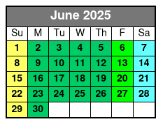 Breaking Point Escape Room June Schedule