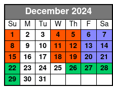 Hopscotch Tickets December Schedule