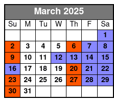 Hopscotch Tickets March Schedule