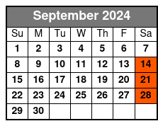 Date September Schedule