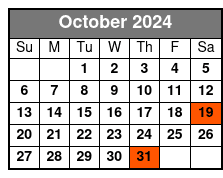 Date October Schedule