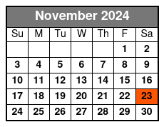 Date November Schedule