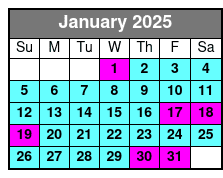 ZooTampa at Lowry Park January Schedule