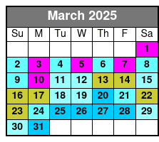 ZooTampa at Lowry Park March Schedule