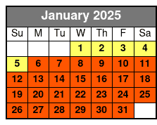 Egmont Key Ferry from Ft. DeSoto Park January Schedule