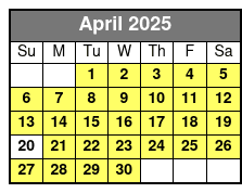 Egmont Key Ferry from Ft. DeSoto Park April Schedule