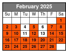 Shell Key Island Camping February Schedule