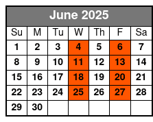 Olé! June Schedule