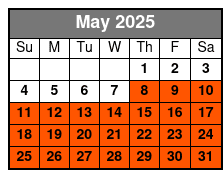 Colonial Michilimackinac Admission May Schedule