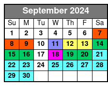 Summit 2024 September Schedule