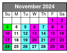 Default November Schedule