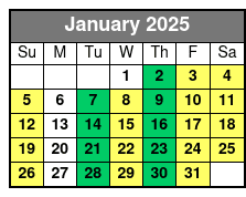 Default January Schedule