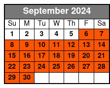 Standard(10 Pro Edited Photos) September Schedule