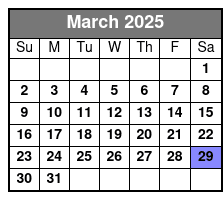 The Sopranos Sites Tour March Schedule