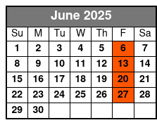 8:00am June Schedule