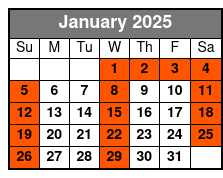 Option 1 January Schedule