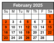 Option 1 February Schedule