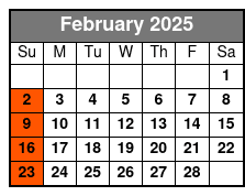 Seven Penn Plaza 5:50 AM February Schedule