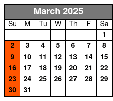 Seven Penn Plaza 5:50 AM March Schedule