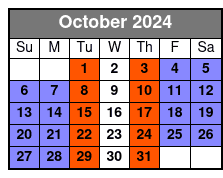 Met Express October Schedule