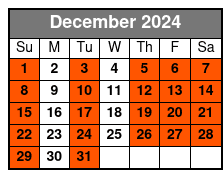 Met Express December Schedule